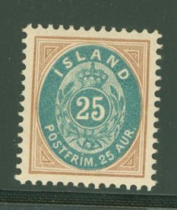 Iceland #29 Unused Single
