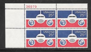 #C89 MNH Plate Block.