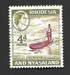 Rhodesia & Nyasaland 1959 - U - Scott #163