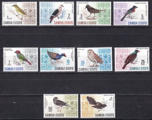 Samoa, Fauna, Birds MNH / 1967