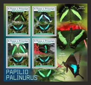 Stamps.Fauna, Butterflies  2025 year 8 sheets perforated