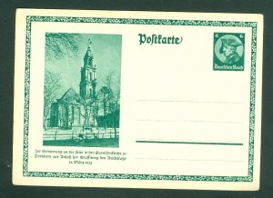 Germany. 1933. Stationery Card. Frederick the Great. Potsdam. Unused