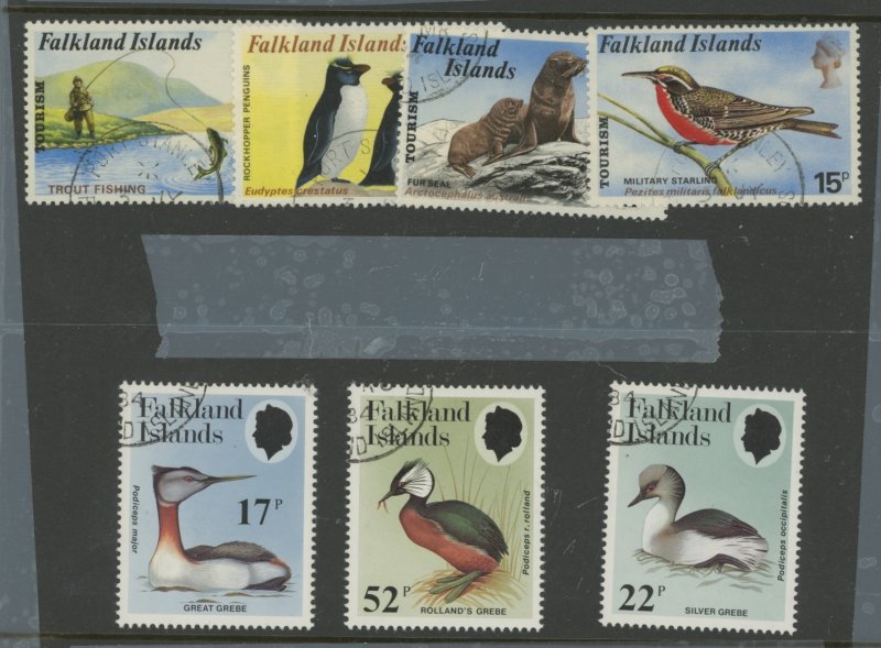 Falkland Islands #227-30/408-10 Used Single (Complete Set)