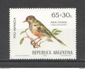 N0236 1972 Argentina Fauna Birds 1St Mnh