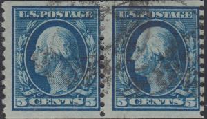 U.S. 447 Used F-VF PAIR (102418) 