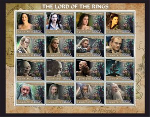 Stamps. Cinema. The Lord of the Rings 2023 year 1 sheets perforated MNH**