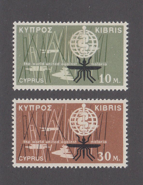Cyprus Scott #204-205 MH