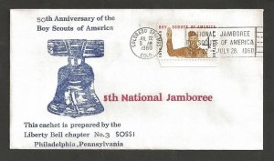 1960 US National Boy Scout Jamboree Colo Springs SOSSI Liberty Bell