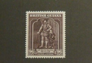 8908   Br Guiana   MH # 238a   Sir Walter Raleigh & Son         CV$ 8.75