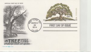 Scott# UY52 US Reply Postal Card FDC Artcraft