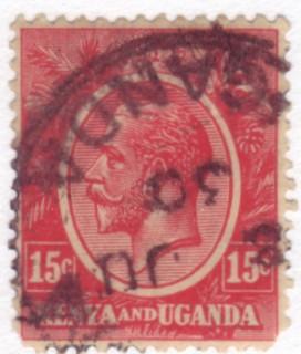 Kenya and Uganda #24 Used Fine