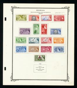 Bermuda 1810s to 1960s Stamp Collection