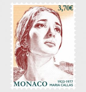 2023 Monaco Maria Callas (Scott NA) MNH