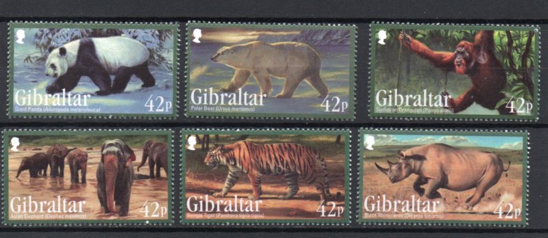 Gibraltar 1284-1289 MNH