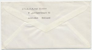 Cover / Postmark Netherlands / Belgium 1965 Belgian Antarctic Base - Poste Resta