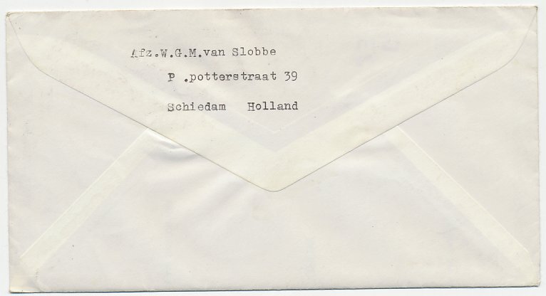 Cover / Postmark Netherlands / Belgium 1965 Belgian Antarctic Base - Poste Resta