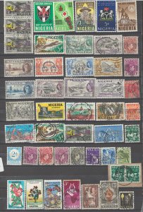 COLLECTION LOT # 32L GB COLONIES IN AFR 98 STAMPS CLEARANCE