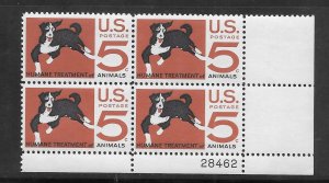 #1307 MNH Plate Block Plate #28462 LR