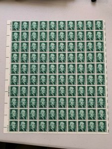 SCOTT #1278 JEFFERSON 1 CENT  SHEET MNH,