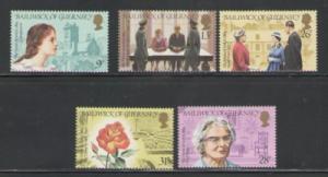 Guernsey Sc 274-8 1984 Dame of Sark  stamp set mint NH