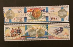 Stamps Cook Islands Scott #1108-1109 never hinged