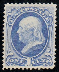 USA #145 XF mint ng, eye popping color!