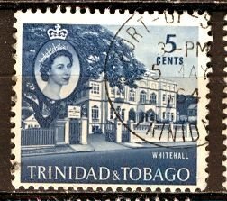 Trinidad & Tobago; 1960; Sc. # 91; Used Single Stamp