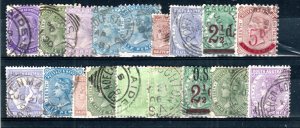 Australia - South Australia 1876-1905 issues between SG 178 and 242 FU CDS