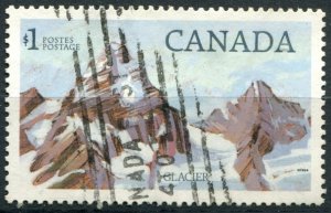 Canada Sc#934 Used, $1 multi, Definitives 1979-86 (National Parks) (1984)