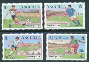 ANGUILLA SC# 918-21 F-VF MNH 1994