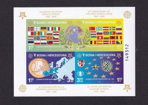 Bosnia and Herzegovina ( Bosniak admin)  #529e MNH 2005 sheet imperforated