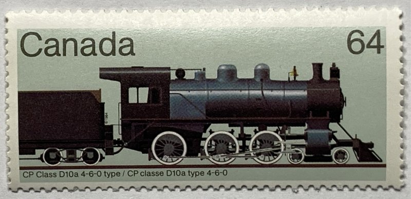 CANADA 1984 #1039 Canadian Locomotives (1860-1905) - MNH