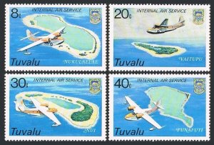 Tuvalu 118-121, MNH. Michel 105-108. Internal Air Service, 1979. Islands.