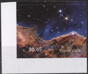 US new issue (mnh) $30.45 space: cosmic cliffs Priority stamp (2024)