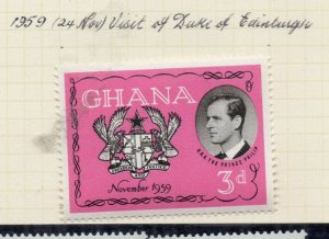 Ghana 1959 Early Issue Fine Mint Hinged 3d. NW-167640