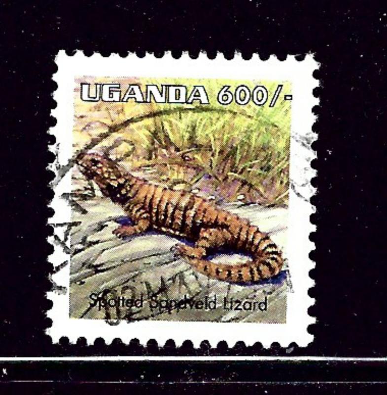 Uganda 1551 Used 1998 Lizard