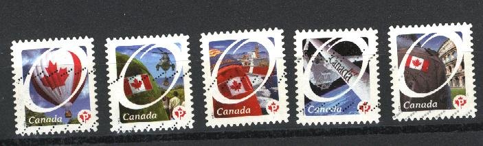 Canada #2419-23  -4  u   VF 2011 PD