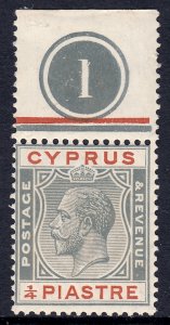 Cyprus - Scott #89 - MNH - Hinged in selvage - SCV $2.00+