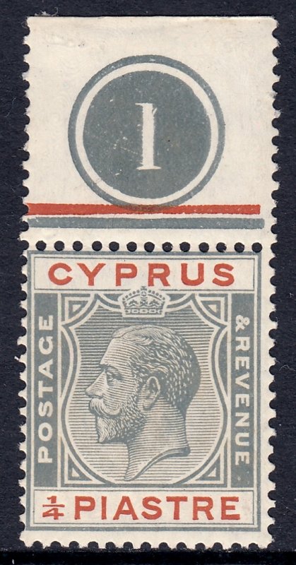 Cyprus - Scott #89 - MNH - Hinged in selvage - SCV $2.00+