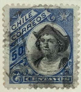 AlexStamps CHILE #77 XF Used 