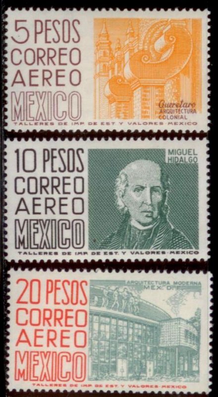 Mexcio 1953 SC# C215-7 MNH-OG E48