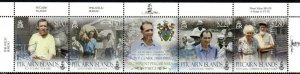 PITCAIRN ISLANDS SG840/3 2011 PROMINENT PIONEERS  MNH