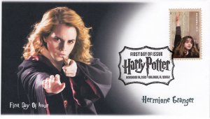 AO-4828-2, 2013, Harry Potter, FDC, Add-on Cachet, Pictorial Postmark, Hermione