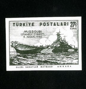 Turkey Stamps # 942 XF Imperforate OG NH