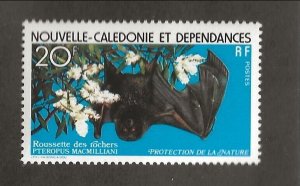 New Caledonia Sc 438 NH issue of 1978 - Bat