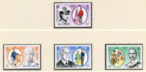1985 Isle of Man SG296/SG299 Forces Families Association Set Unmounted Mint