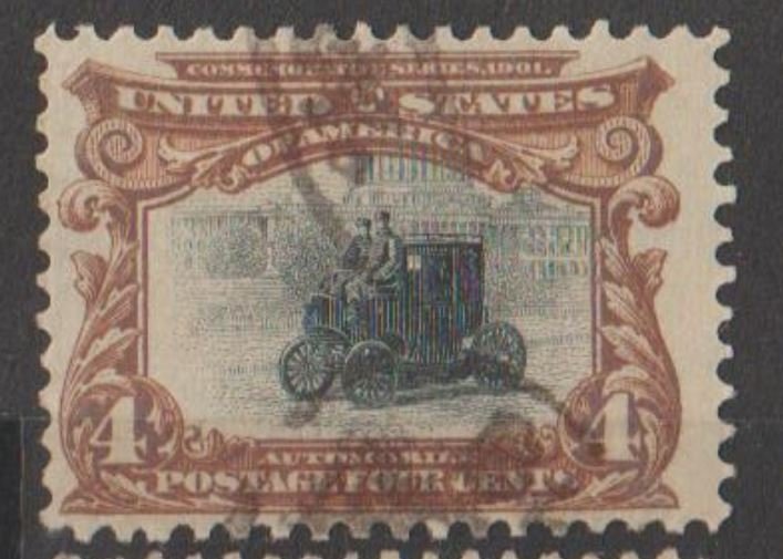U.S. Scott #296 Pan-American Stamp - Used Single - IND