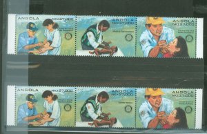 Angola #934/935a-c Mint (NH)