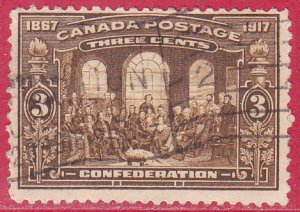 Canada - 1917 - Scott #135 - used - Fathers of the Confederation