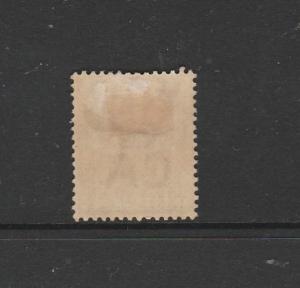 St Lucia 1891/8 Die 2, 3d MM SG 47